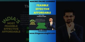 Best online geography courses - thegeoecologist #shorts