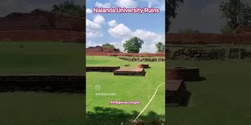 Nalanda University Ruins- Glimpses from the Past #shorts