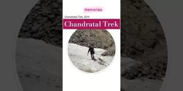 Chandratal Lake Trek- Kunzum la #shorts