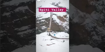 Chicham Bridge- Spiti Valley #himachalpradesh #viral #shorts