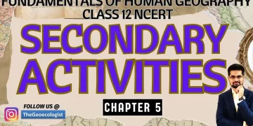 Secondary Activities -Chapter 5 - Class 12 - NCERT Geography