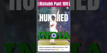 Rishabh Pant 109 #chennaitest #rishabhpant #century #viralvideo #shorts
