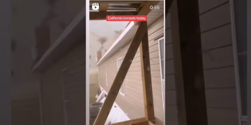 California Tornado 2024 #viral #extremeweather #shorts