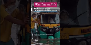 Disasters in Asia- Climate Change #viral #shorts