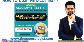 Geography MCQ TEST Series- UGC NET- MA Entrance-Geoecologist