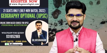 Geography Optional-Online Class-Geoecologist-Dr. Krishnanand