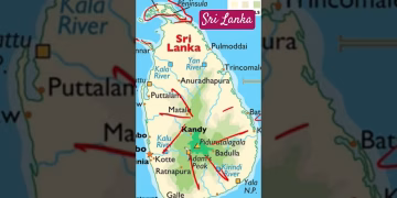 Geography of Srilanka- thegeoecologist #shorts