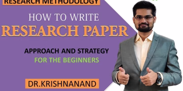HOW TO WRITE A RESEARCH PAPER | STEP WISE GUIDANCE FOR BEGINNERS | By Dr. Krishnanand