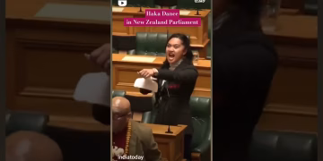Haka Dance - New Zealand MP #hakadance #newzealand #parliament #viralshorts #shorts