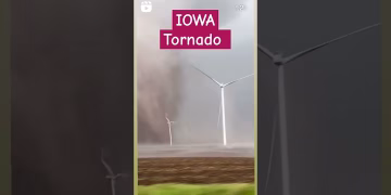 Iowa Tornado #iowa #tornado #disaster #viral #shorts
