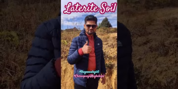 Laterite Soil - Cherapunji #meghalaya #thegeoecologist #viralshorts #shorts