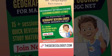MA Geography Entrance - online course #shorts  #geoecologist