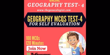 MCQs Test- UGC NET Geography -MA Geography Entrance #shorts