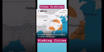 Sinking Cities in China- Urban Problems #china #upsc2024 #shorts
