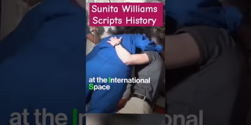 Sunita Williams Scripts History #boeing #starliner  #spaceexploration #sunitawilliams #viral #shorts