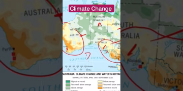 Australia - Climate Change  TheGeoecologist #shorts