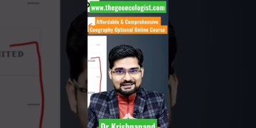 Best Geography Optional Online Course- Geoecologist #shorts