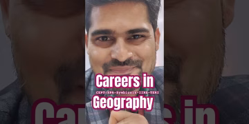 Careers in Geography #thegeoecologist #cept #spa #iirs #teri