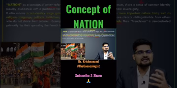 Concept of Nation- Political Geography - Geoecologist #shorts