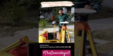DGPS Training - IIRS-ISRO- thegeoecologist #shorts