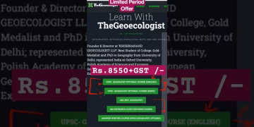 Geography Optional UPSC-Best Online Course -TheGeoecologist #shorts
