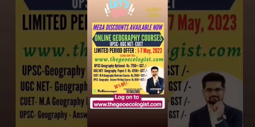 Geography Optional UPSC- UGC NET Geography - CUET #shorts