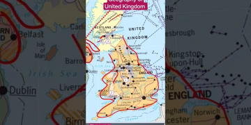 Geography of the United Kingdom (UK)- thegeoecologist #viralvideo #upsc #shorts