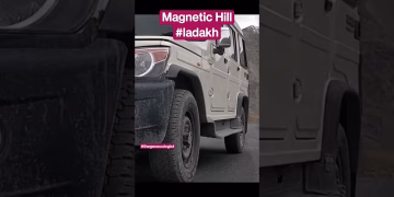 Magnetic Hill- Leh(ladakh)- India- Geoecologist #shorts