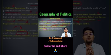 Nature of Political Geography - Geoecologist #shorts