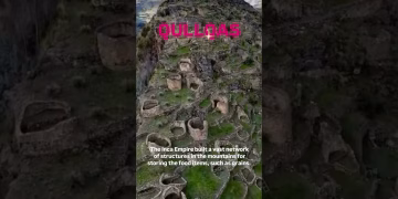 QULLQAS - granary of Inca Empire #qullqas #incaempire #history #shorts
