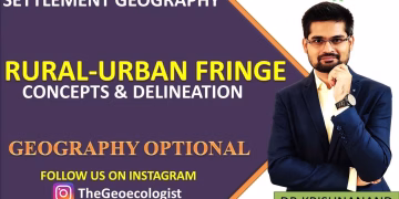 Rural Urban Fringe-Concept and Methods of Delineation - UPSC