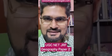 UGC NET JRF-Geography Paper 2-Online Course-TheGeoecologist
