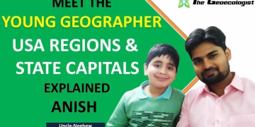 USA REGIONAL DIVISIONS AND CAPITALS OF STATES  | Dr. Krishnanand and ANISH