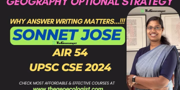 Geography Optional Strategy- Sonnet Jose AIR54- UPSC CSE 2024 #thegeoecologist