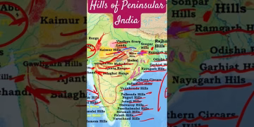 Hills of Indian Peninsula - Languages of South Asia #shorts #motivation #upsc #news