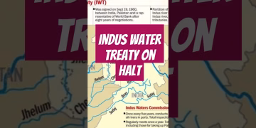 Indus water treaty on halt #pahalgam #kashmir #terrorism #shorts