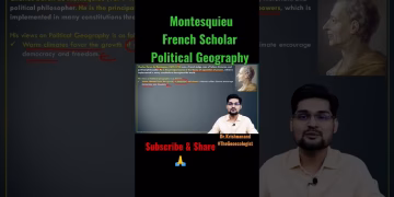 Montesquieu-French Scholar-Political Geography- Geoecologist #shorts