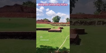 Nalanda University Ruins- TheGeoecologist #shorts