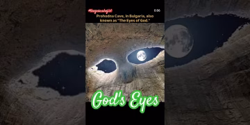 Prohodna Cave  Bulgaria- Eyes of God #karst #caves #viralshorts #thegeoecologist