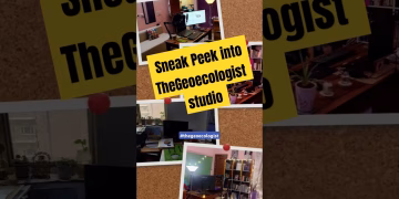 TheGeoecologist Studio #sneakpeek #shorts