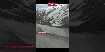 Zoji La- Zojila Tunnel- Geoecologist #shorts