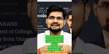 Answer Writing for UPSC/BPSC/UPPCS - Geography Optional- Geoecologist #shorts