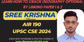 Best geography optional strategy ft  Sree Krishna-AIR 190-UPSC CSE 2024