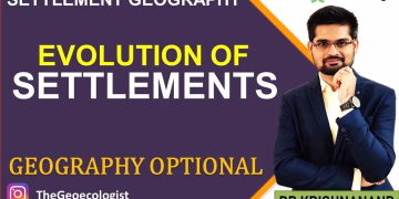 Evolution of Human Settlements- Settlement Geography- UPSC