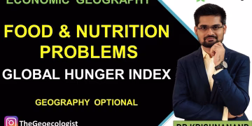 Food and Nutrition Problems- Global Hunger Index-Economic Geography- UPSC