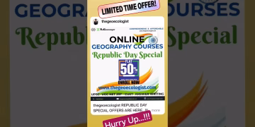 Geography Optional Course-thegeoecologist #ugcnetjrf  #upsc #shorts