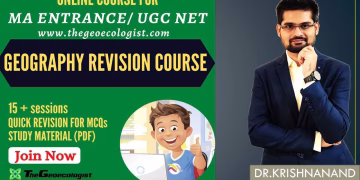 Geography Revision Course- -MA Entrance- CUET -Geoecologist