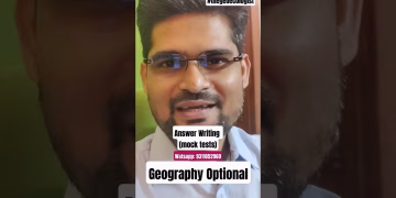 Geography optional answer writing #mocktest #upsc #shorts