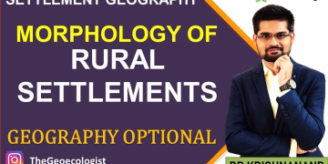 Morphology of Rural Settlement- Rural Settlement Morphology