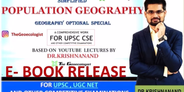 Population Geography Book-Geoecologist-Dr. Krishnanand #UPSC